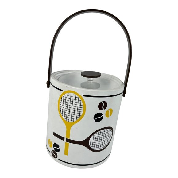 Vintage Morgan Tennis Ice Bucket - Picture 1 of 5